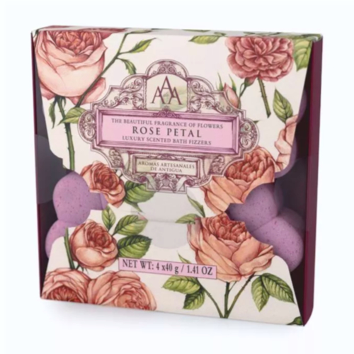 Rose Petal Luxury Scented Bath Fizzers