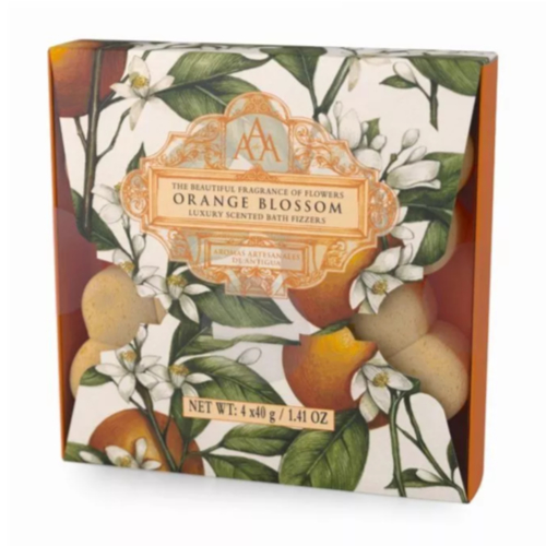 Orange Blossom Luxury Scented Bath Fizzers