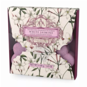 White Jasmine Luxury Scented Bath Fizzers