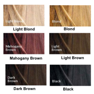 Spray Touch-Up - Colour Chart