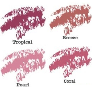 Hibiskiss Flavoured Lip Colour - Colour Chart