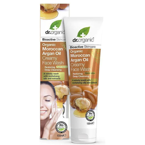Organic Moroccan Argan Oil Creamy Face Wash