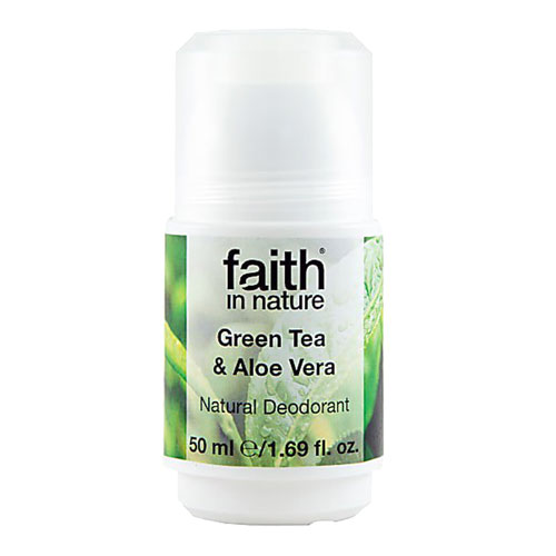 Roll-On Crystal Deodorant - Green Tea & Aloe Vera