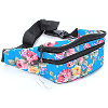 Floral Fabric Bum Bag - Blue