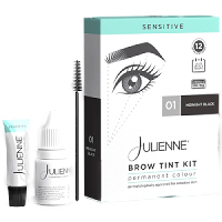 Julienne - Sensitive Brow Tint Kit - Midnight Black