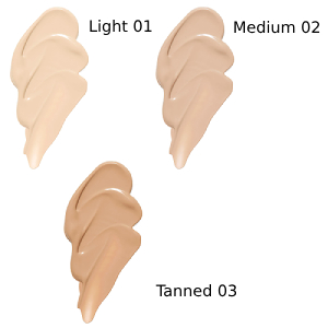 Vitamin Skin Tint - Colour Chart