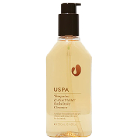 USPA - Tangerine & Rose Flower Satin Body Cleanser